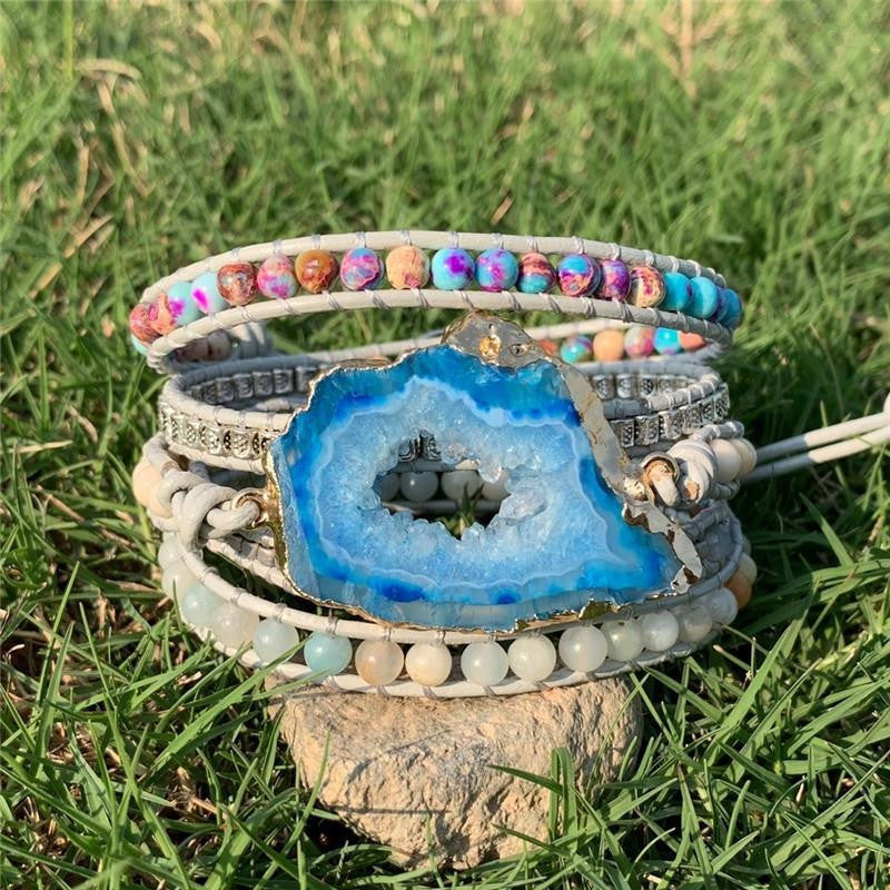 Schillerndes Armband - Azura