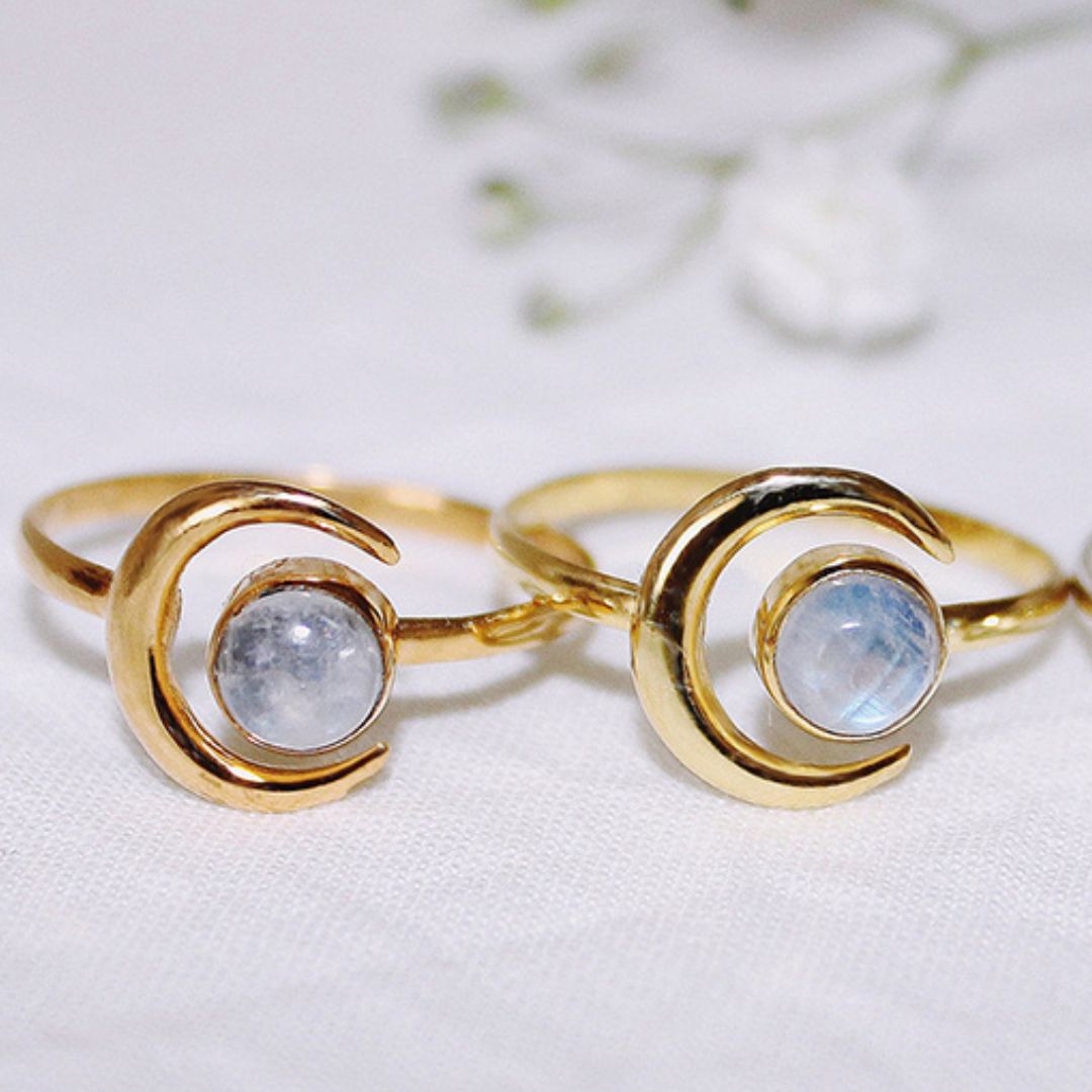 Leuchtender Mond-Ring – Selene
