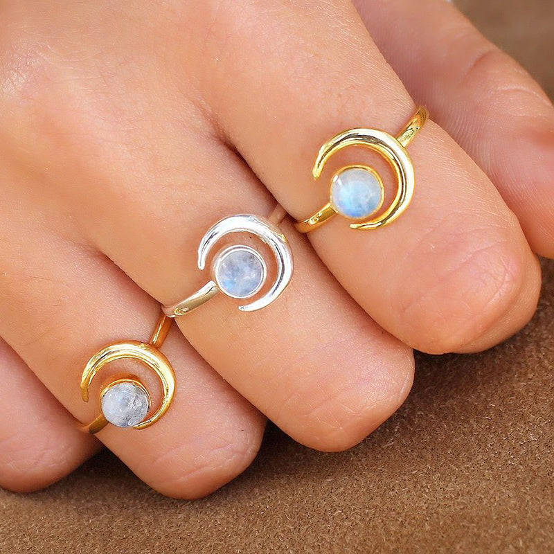 Leuchtender Mond-Ring – Selene