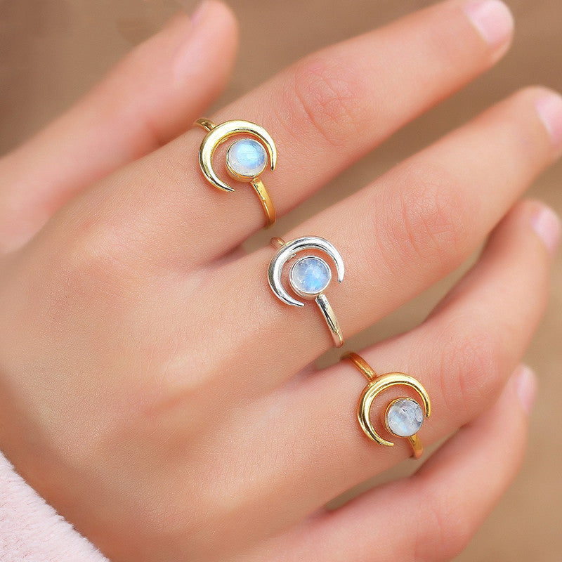 Leuchtender Mond-Ring – Selene