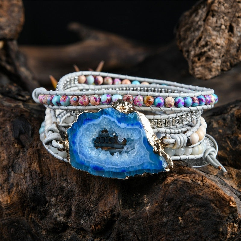 Schillerndes Armband - Azura