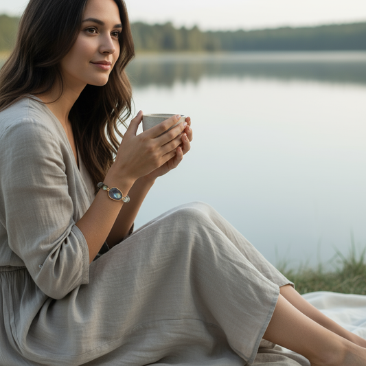 Sommer, Sonne, innere Balance: Dein 5‑Minuten‑Ritual mit Labradorit